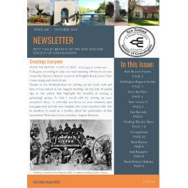 Newsletter (NZ Society of Genealogists, Hutt Valley Branch)