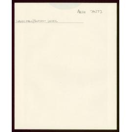 Letter from John William Burdan to Lance Hall