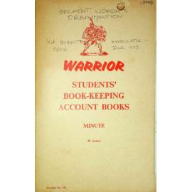 Belmont Women's Organisation - minutes, correspondence