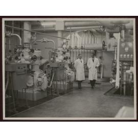 Duke of Edinburgh Visits the Gear Meat Works