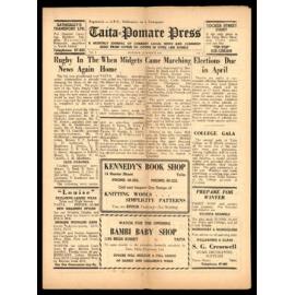 Taita Pomare Press 1961 Mar 20