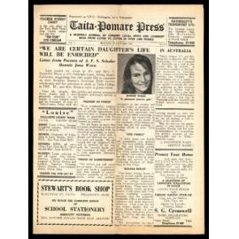 Taita Pomare Press 1962 Jan 29