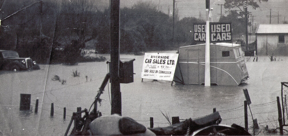 Flooding at Stokes Valley Entrance