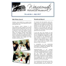 Newsletter (Wainuiomata Historical Museum) July 2017