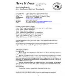 Newsletter (NZ Society of Genealogists, Hutt Valley Branch) 301