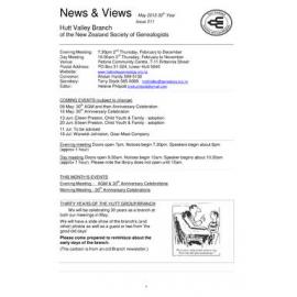 Newsletter (NZ Society of Genealogists, Hutt Valley Branch) 311