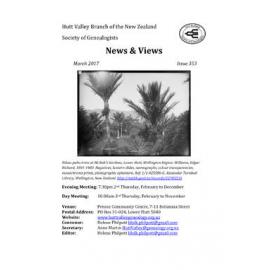Newsletter (NZ Society of Genealogists, Hutt Valley Branch) 353