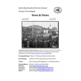 Newsletter (NZ Society of Genealogists, Hutt Valley Branch) 354