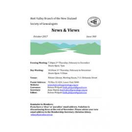 Newsletter (NZ Society of Genealogists, Hutt Valley Branch) 360