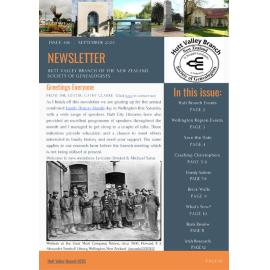 Newsletter (NZ Society of Genealogists, Hutt Valley Branch) 446