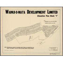 Allocation Plan Block F