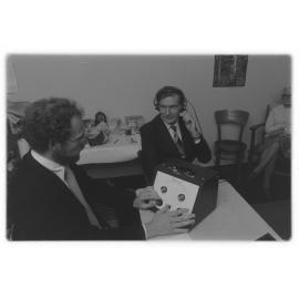 M.P. Checks his Hearing