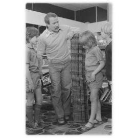 Short, but a hero to them just the same