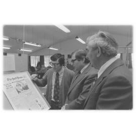 M.P. sees newspapers and printing at INL, Taita