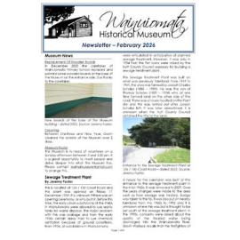 Newsletter (Wainuiomata Historical Museum) February 2026