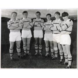 Three sets of brothers in Naenae Old Boys Rugby Football Team
