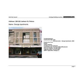 Heritage Building Inventory : 220-222 Jackson Street, Petone