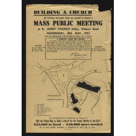 Building a Church : Mass Public Meeting