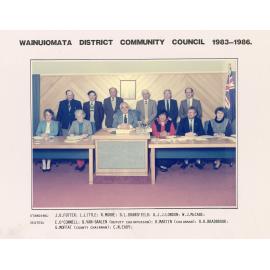 Wainuiomata District Community Council, 1983-1986 