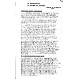 The early History of the 3rd Lower Hutt Scout Group