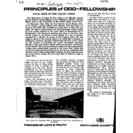 Principles of Odd-fellowship 