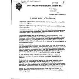 A Potted History of the Society