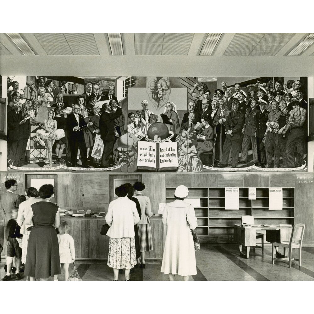 War Memorial Library Murals Collection
