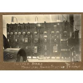 Switch Board, Municipal Power Station, Petone