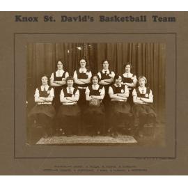 Knox St. David''s Basketball Team