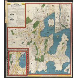 Rowland Brialey's "Mentor" Map of Wellington City & Suburbs