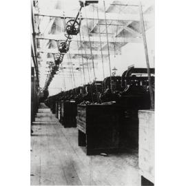Wellington Woollen Manufacturing Co. milling machinery