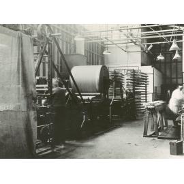 Feltex factory : beaming machine