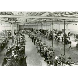 Women working at Ford factory during World War Two