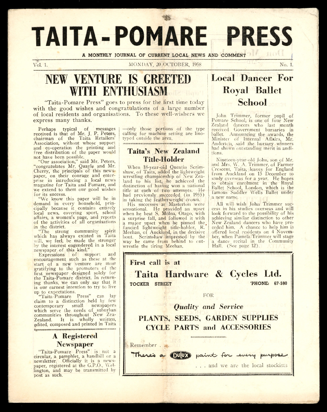 Publication 004 Taita-Pomare Press