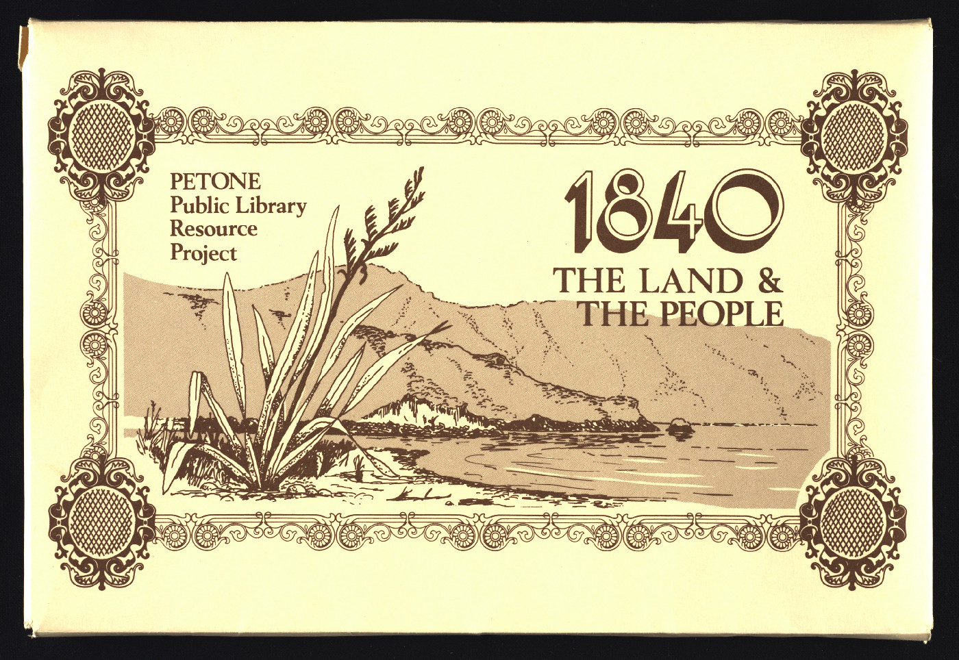 Petone Public Library Resource Project : 1840 The Land &amp; the People