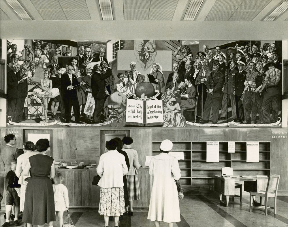 War Memorial Library Murals Collection
