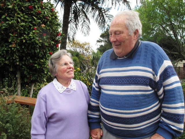 David and Joan Milson, 7 October 2011.