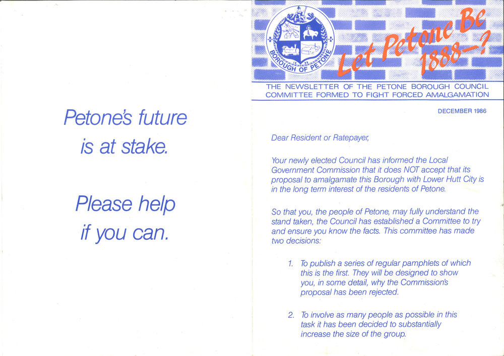 Publication 012 - Let Petone Be 1988-?